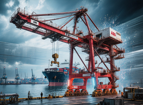 ABB Modernization Slashes Downtime by 70% for Suez Canal's Critical Enkaz II Crane